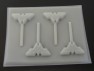 484sp Amazing Woman Logo Emblem Chocolate or Hard Candy Lollipop Mold